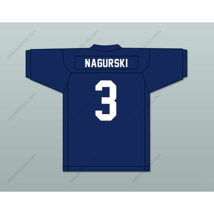 CUSTOM ANY Name Number BRONKO NAGURSKI 3 BEMIDJI HIGH SCHOOL LUMBERJACKS Football Jersey Top Stitched S-6XL