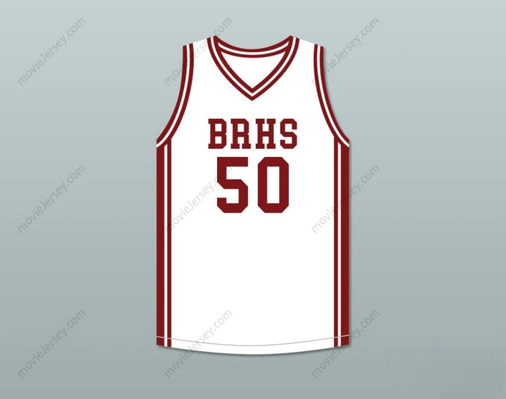 CUSTOM ANY Name Number TERRELL OWENS 50 BENJAMIN RUSSELL HIGH SCHOOL WILDCATS WHITE BASKETBALL JERSEY Top Stitched S-6XL