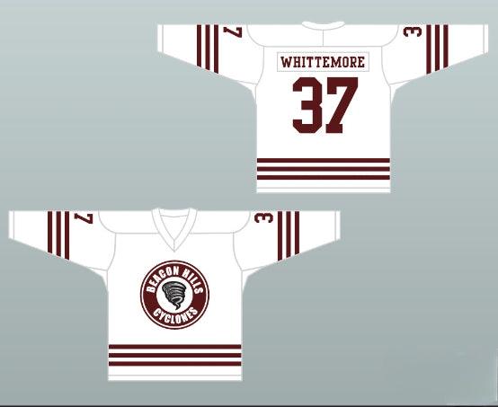 Custom Any Name Number Jackson Whittemore 37 Beacon Hills Cyclones Hockey Jersey Teen Wolf TV Series Top Stitched S-6XL