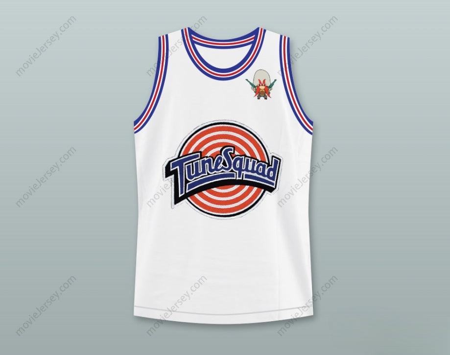 CUSTOM ANY Name Number SPACE JAM YOSEMITE SAM 6 TUNE SQUAD BASKETBALL JERSEY WITH YOSEMITE SAM PATCH Top Stitched S-6XL