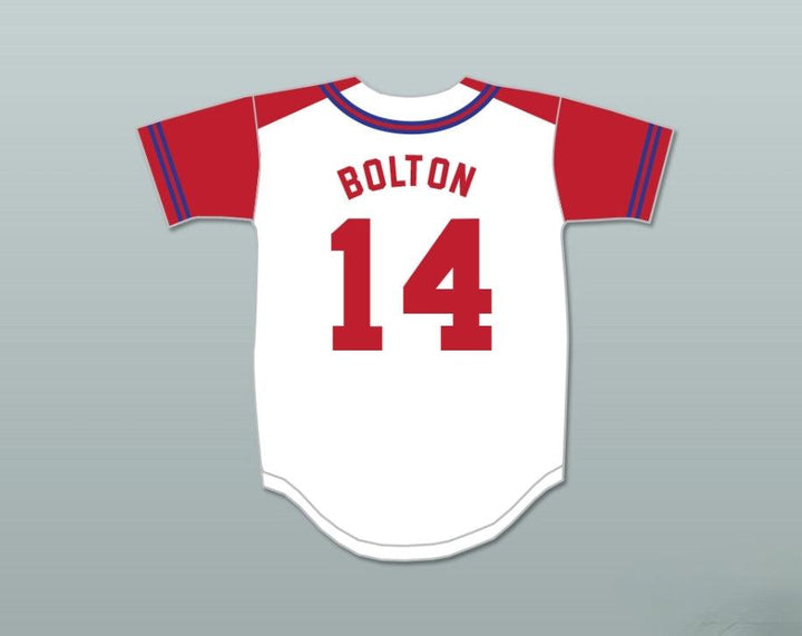 Custom Any Name Number TROY BOLTON 14 EAST HIGH SCHOOL WILDCATS BASEBALL JERSEY WITH PATCH Top Stitched S-6XL
