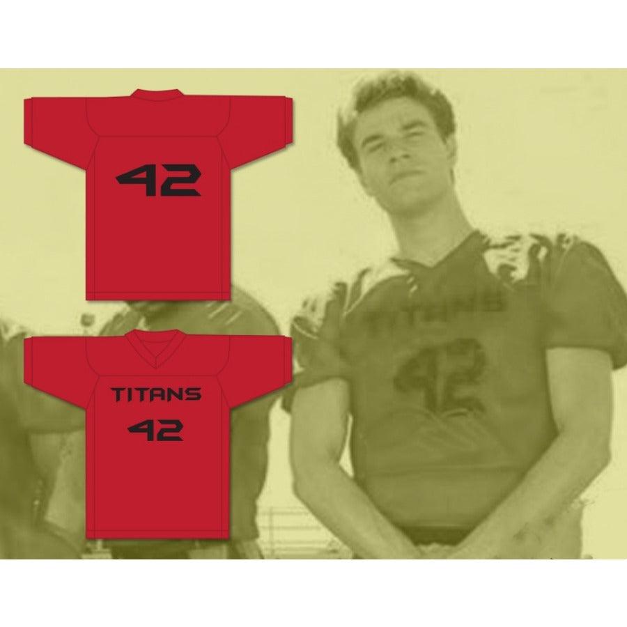 CUSTOM ANY Name Number RANDY 42 TITANS INTRAMURAL FLAG Football Jersey Top Stitched S-6XL