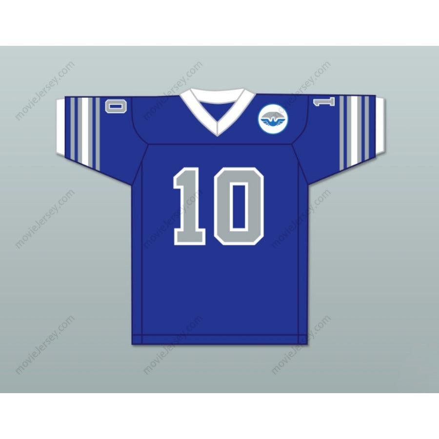 CUSTOM ANY Name Number 1975 WFL JOHNNIE WALTON 10 SAN ANTONIO WINGS ROAD Football Jersey Top Stitched S-6XL