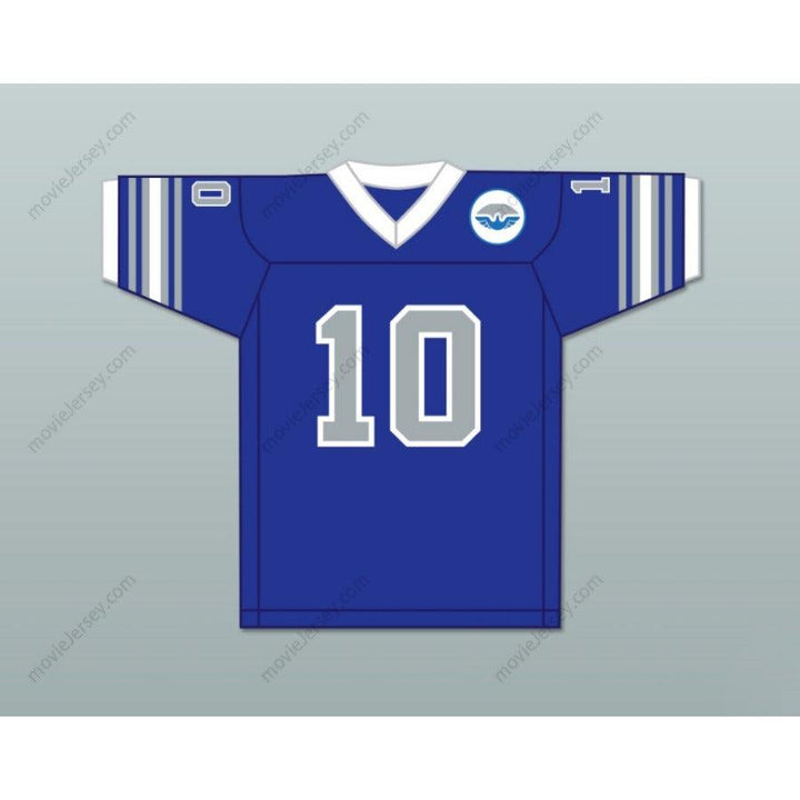 CUSTOM ANY Name Number 1975 WFL JOHNNIE WALTON 10 SAN ANTONIO WINGS ROAD Football Jersey Top Stitched S-6XL