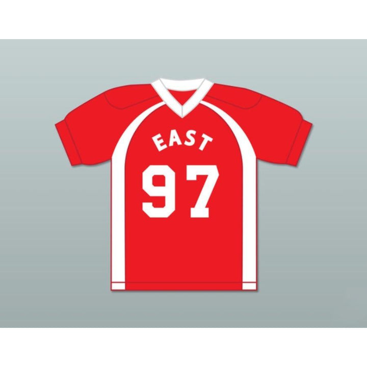 CUSTOM ANY Name Number J'DINKALAGE MORGOONE 97 EAST FOOTBALL JERSEY KEY PEELE Top Stitched S-6XL