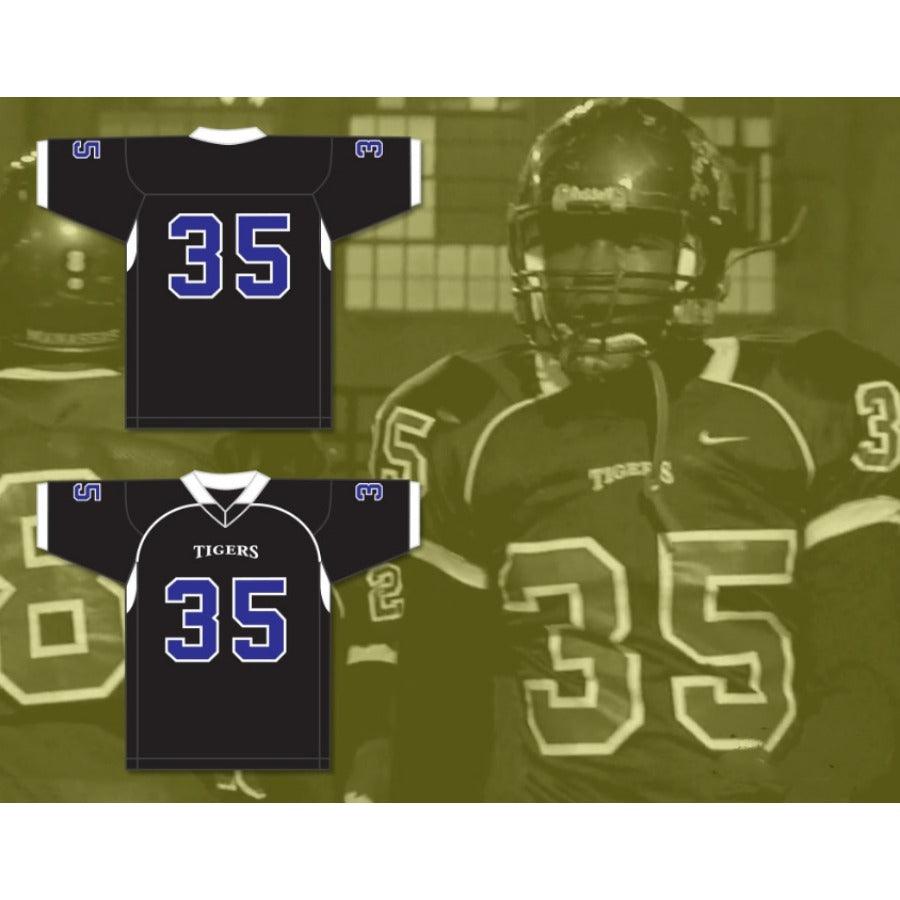 CUSTOM ANY Name Number CHAVIS DANIELS 35 MANASSAS TIGERS HIGH SCHOOL Football Jersey Top Stitched S-6XL