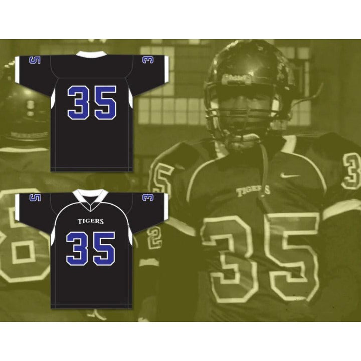 CUSTOM ANY Name Number CHAVIS DANIELS 35 MANASSAS TIGERS HIGH SCHOOL Football Jersey Top Stitched S-6XL
