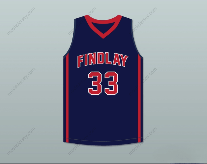 CUSTOM ANY Name Number BOL BOL 33  PREP NAVY BLUE BASKETBALL JERSEY 1 Top Stitched S-6XL