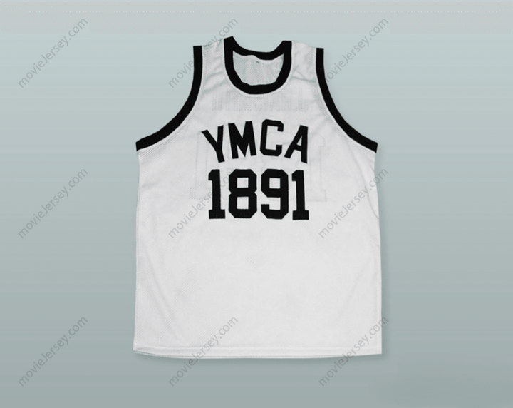 CUSTOM ANY Name Number INVENTOR OF BASKETBALL JAMES NAISMITH 1891 YMCA BASKETBALL JERSEY Top Stitched S-6XL