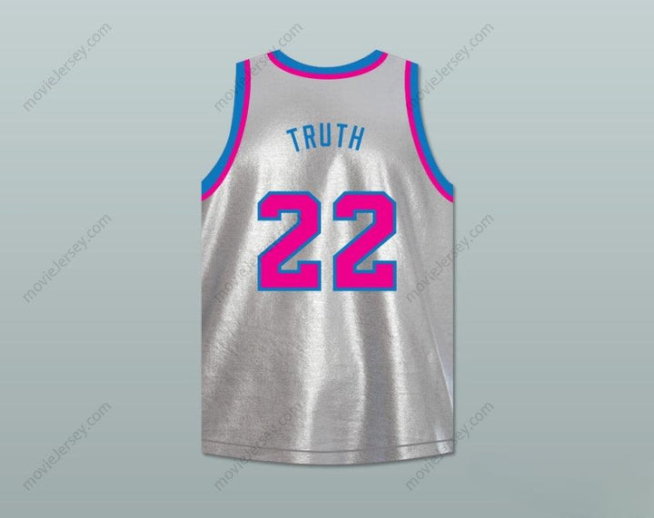 CUSTOM ANY Name Number JAMAL MALIK TRUTH 22  PISCES BASKETBALL JERSEY THE FISH THAT SAVED  Top Stitched S-6XL