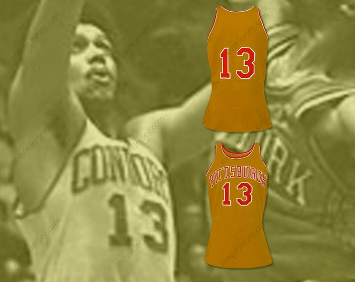 CUSTOM ANY Name Number  STEW JOHNSON 13 OLD SCHOOL BASKETBALL JERSEY Top Stitched S-6XL