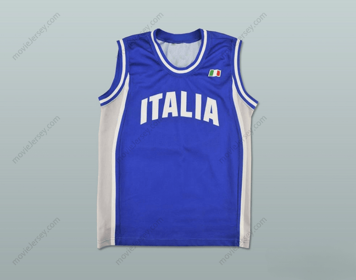 CUSTOM ANY Name Number ITALIA BASKETBALL JERSEY ANY PLAYER OR NUMBER STITCH SEWN Top Stitched S-6XL