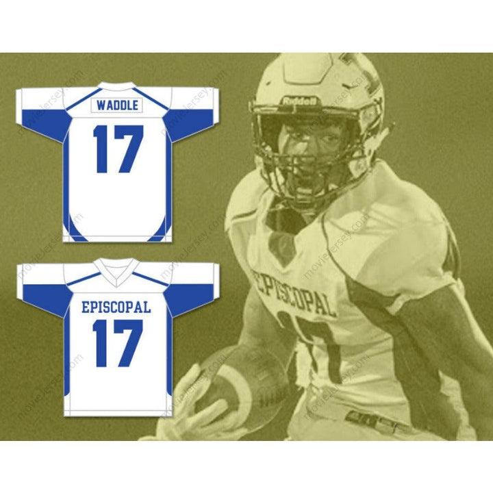 CUSTOM ANY Number KNIGHTS JAYLEN WADDLE 17 EPISCOPAL HIGH SCHOOL Football Jersey Stitched S-6XL