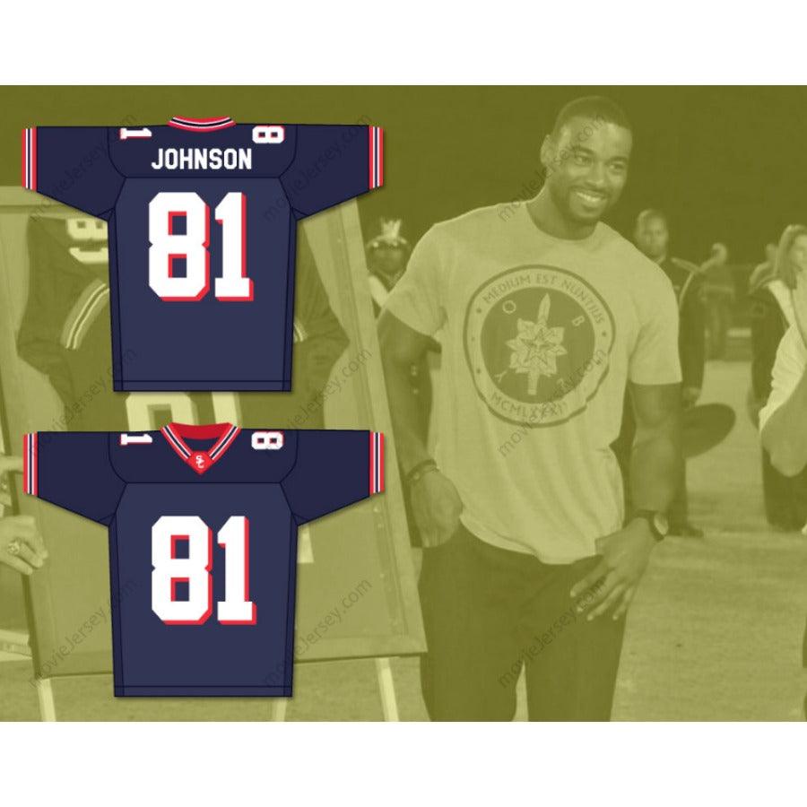 CUSTOM ANY Name Number CUSTOM CALVIN JOHNSON MEGATRON 81 SANDY CREEK HIGH SCHOOL FOOTBALL JERSEY S-6XL Top Stitched S-6XL