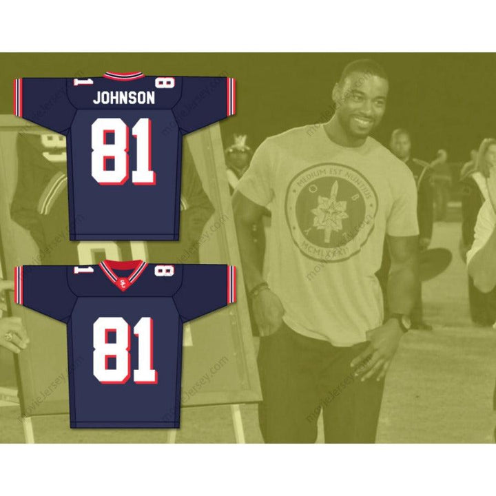 CUSTOM ANY Name Number CUSTOM CALVIN JOHNSON MEGATRON 81 SANDY CREEK HIGH SCHOOL FOOTBALL JERSEY S-6XL Top Stitched S-6XL