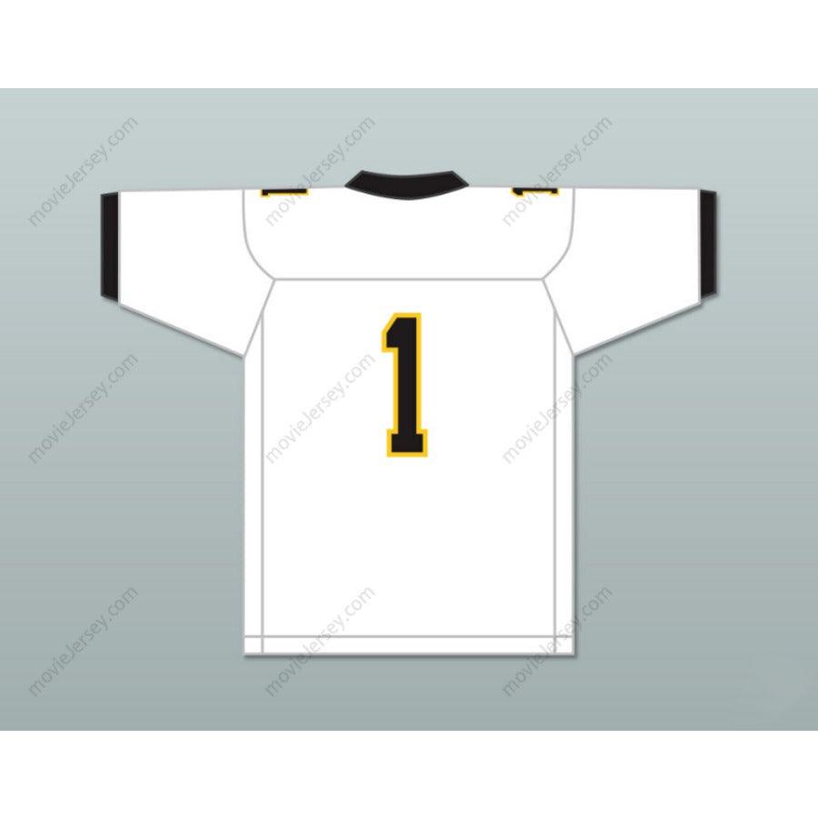 CUSTOM ANY Name Number TRAVIS KELCE 1 CLEVELAND HEIGHTS HIGH SCHOOL TIGERS Football Jersey Top Stitched S-6XL