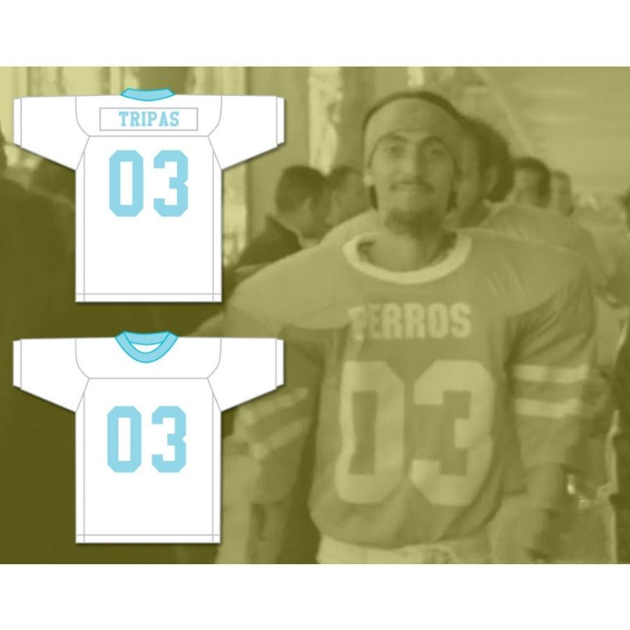 CUSTOM ANY Name Number TRIPAS 03 SANTA MARTHA PERROS Football Jersey Top Stitched S-6XL