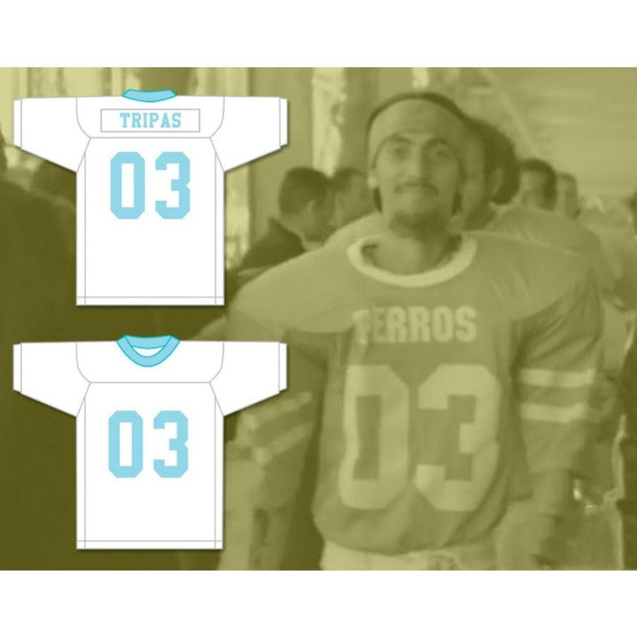 CUSTOM ANY Name Number TRIPAS 03 SANTA MARTHA PERROS Football Jersey Top Stitched S-6XL