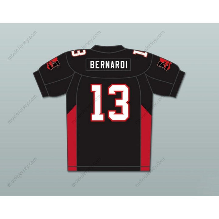 CUSTOM ANY Name Number 13 BERNARDI MEAN MACHINE CONVICTS Football Jersey Top Stitched S-6XL