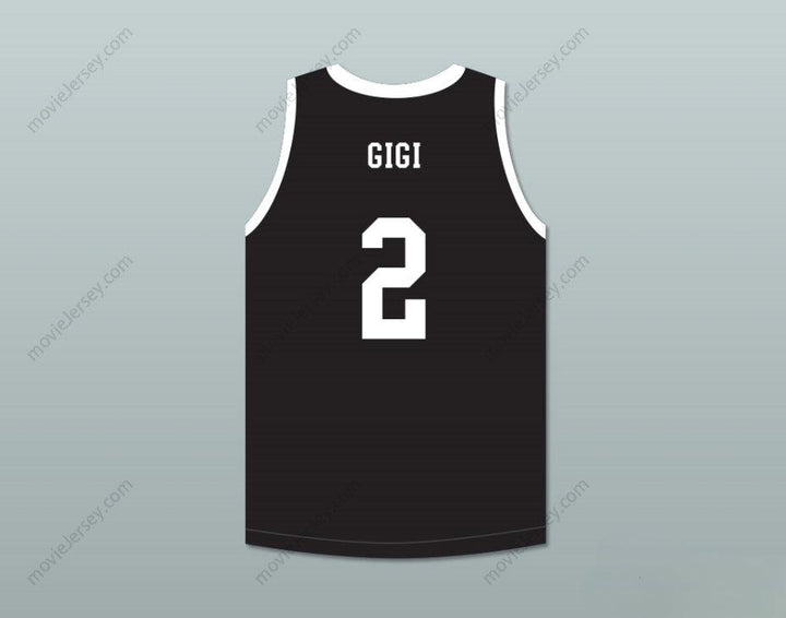 CUSTOM ANY Name Number GIGI 2 MAMBA BALLERS BLACK BASKETBALL JERSEY VERSION 2 Top Stitched S-6XL