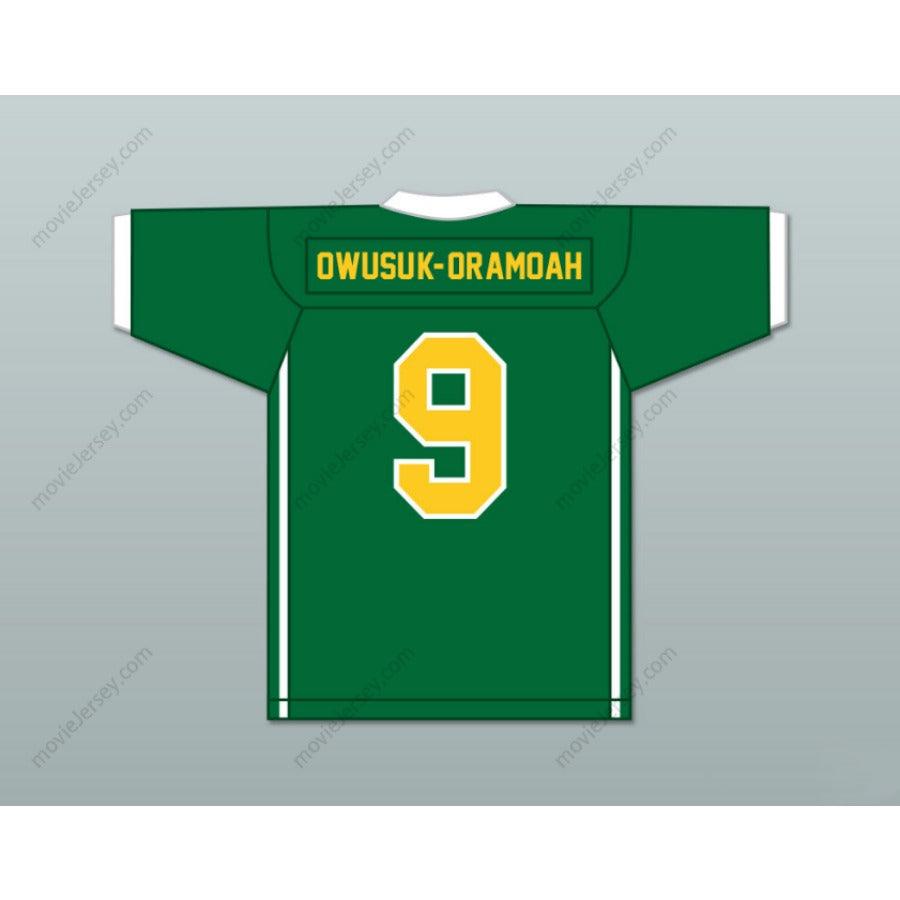 CUSTOM ANY Name Number JEREMIAH OWUSU-KORAMOAH 9 BETHEL HIGH SCHOOL BRUINS Football Jersey Top Stitched S-6XL