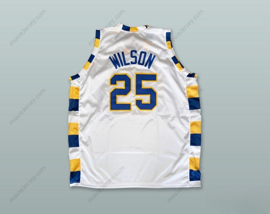 CUSTOM ANY Name Number BEN WILSON 25 SIMEON CAREER ACADEMY WOLVERINES WHITE BASKETBALL JERSEY 2 Top Stitched S-6XL
