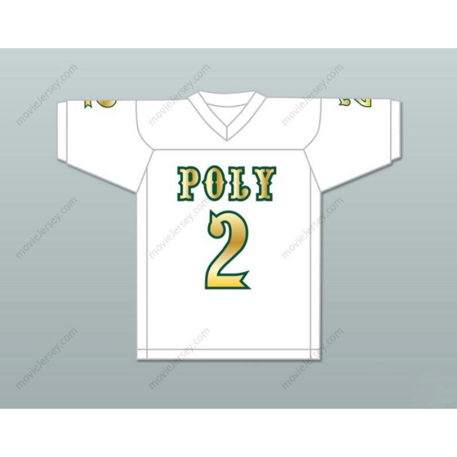 CUSTOM ANY Name Number MATT CORRAL 2 LONG BEACH POLYTECHNIC HIGH SCHOOL JACKRABBITS Football Jersey Top Stitched S-6XL