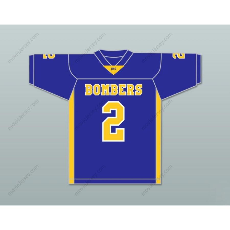 CUSTOM ANY Name Number EZEKIEL ELLIOTT 2 JOHN BURROUGHS SCHOOL BOMBERS FOOTBALL JERSEY Top Stitched S-6XL