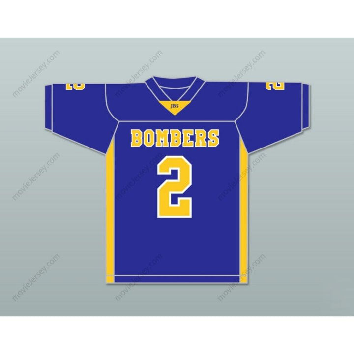 CUSTOM ANY Name Number EZEKIEL ELLIOTT 2 JOHN BURROUGHS SCHOOL BOMBERS FOOTBALL JERSEY Top Stitched S-6XL
