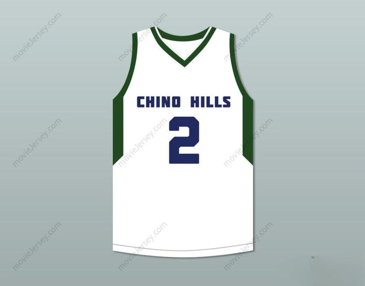 CUSTOM ANY Name Number LONZO BALL 2   HUSKIES WHITE BASKETBALL JERSEY 2 Top Stitched S-6XL