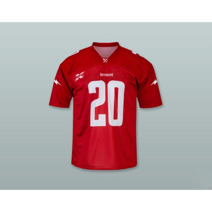 CUSTOM ANY Name Number WASHINGTON DC 20 HOME RED Football Jersey Top Stitched S-6XL