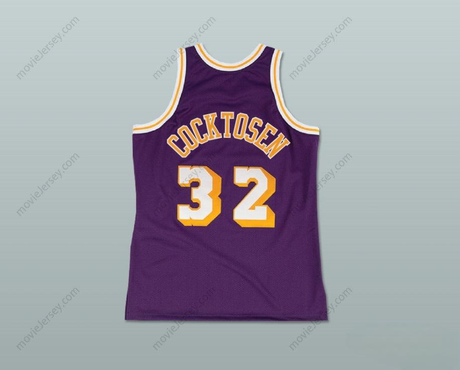 CUSTOM ANY Name Number FLETCH ALIAS SERIES JOHN COCKTOSEN 32 BASKETBALL JERSEY Top Stitched S-6XL