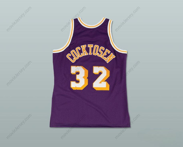 CUSTOM ANY Name Number FLETCH ALIAS SERIES JOHN COCKTOSEN 32 BASKETBALL JERSEY Top Stitched S-6XL