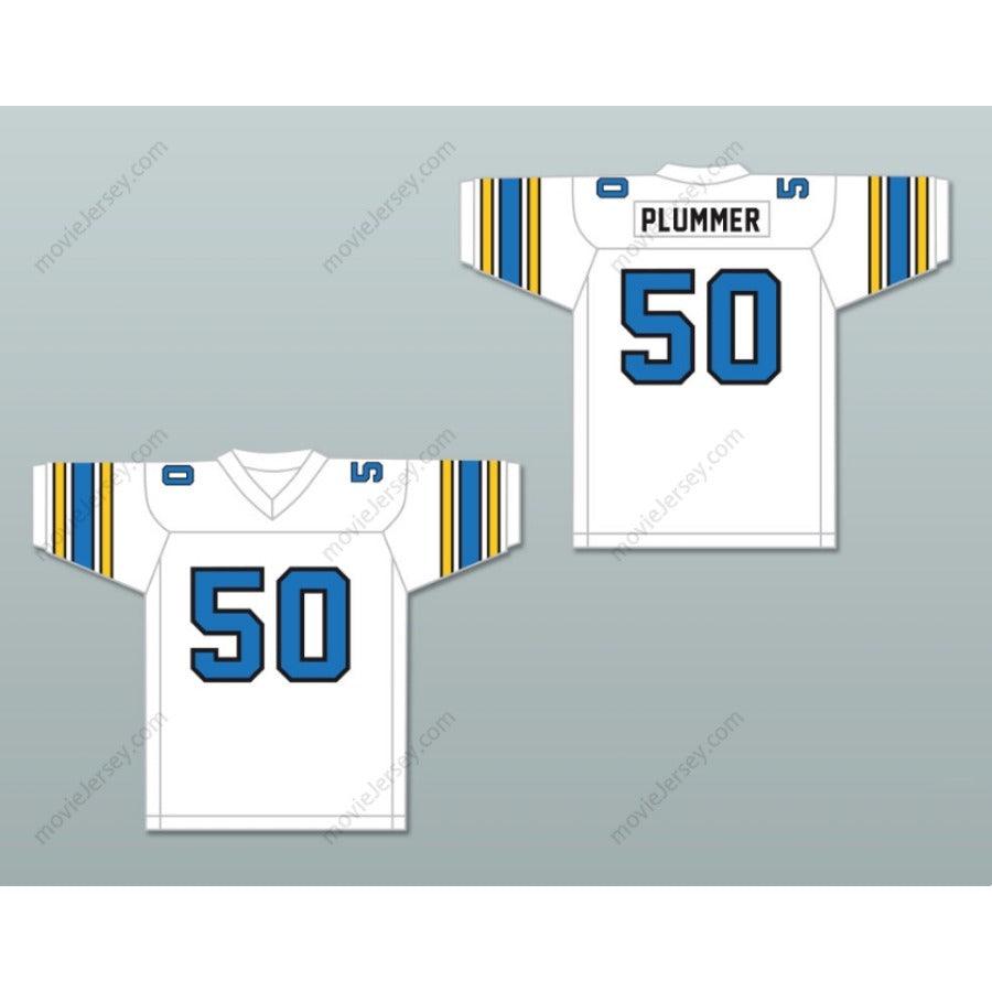 CUSTOM ANY Name Number 1984 USFL GARY PLUMMER 50 OAKLAND INVADERS ROAD Football Jersey Top Stitched S-6XL