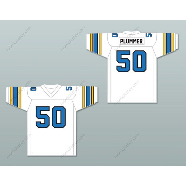 CUSTOM ANY Name Number 1984 USFL GARY PLUMMER 50 OAKLAND INVADERS ROAD Football Jersey Top Stitched S-6XL