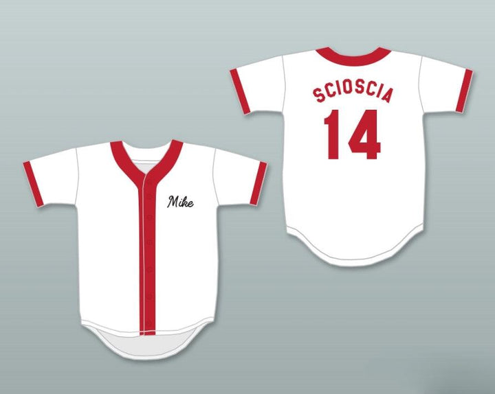 CUSTOM ANY Name Number MIKE SCIOSCIA 14  NUCLEAR POWER PLANT SOFTBALL TEAM BASEBALL JERSEY Top Stitched S-6XL