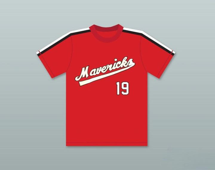 Custom Any Name Number JOE COX 19   BASEBALL JERSEY THE BATTERED BASTARDS OF BASEBALL Top Stitched S-6XL