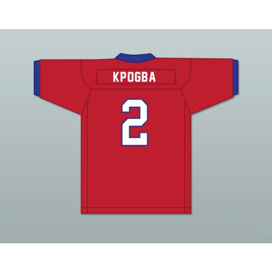 CUSTOM ANY Name Number LEE KPOGBA 2 PARKLAND HIGH SCHOOL MUSTANGS Football Jersey Top Stitched S-6XL