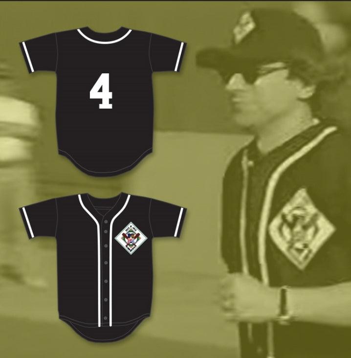 Custom Any Name Number LOU GRAMM 4 AARDVARKS BASEBALL JERSEY 1ST ANNUAL ROCK N' JOCK DIAMOND DERBY 1990 Top Stitched S-6XL
