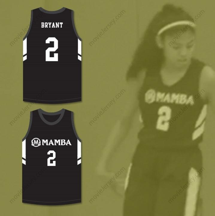 CUSTOM ANY Name Number G BRYANT 2 MAM BALLERS BLACK BASKETBALL JERSEY VERSION 3 Top Stitched S-6XL