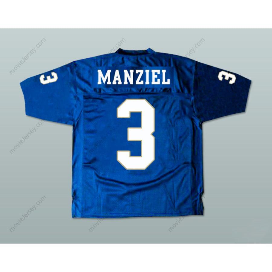 CUSTOM ANY Name Number JOHNNY MANZIEL 3 TIVY HIGH SCHOOL FOOTBALL JERSEY Top Stitched S-6XL