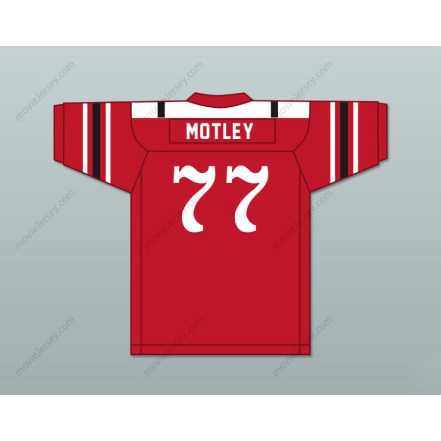 CUSTOM ANY Name Number MARION MOTLEY 77 CANTON MCKINLEY HIGH SCHOOL PUPS WHITE Football Jersey Top Stitched S-6XL