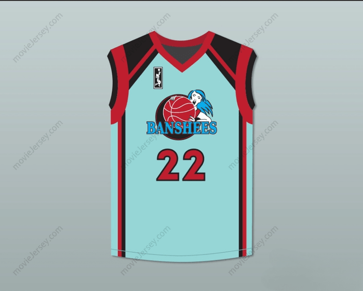 CUSTOM ANY Name Number MIGUEL A. NUNEZ JR. JUWANNA MANN 22 CHARLOTTE BANSHEES HOME BASKETBALL JERSEY WITH WUBA PATCH Top Stitched S-6XL