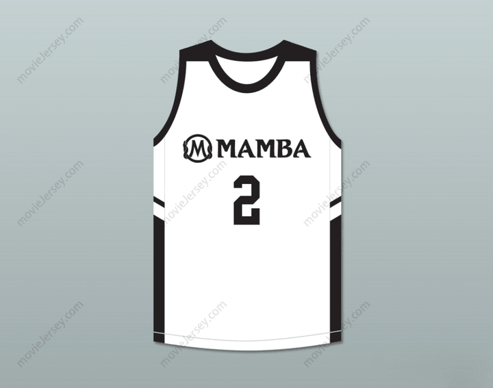 CUSTOM ANY Name Number GIANNA 2 MAMBA BALLERS WHITE BASKETBALL JERSEY VERSION 2 Top Stitched S-6XL