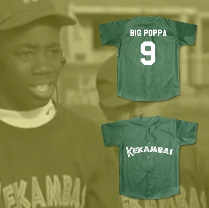 Custom Any Name Number MILES PENNFIELD II 'BIG POPPA' 9 KEKAMBAS BASEBALL JERSEY HARDBALL DARK GREEN Top Stitched S-6XL