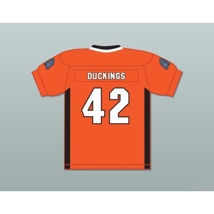 CUSTOM ANY Name Number EQUINE DUCKINGS 42 RHINOS FOOTBALL JERSEY WITH PATCHES KEY PEELE Top Stitched S-6XL