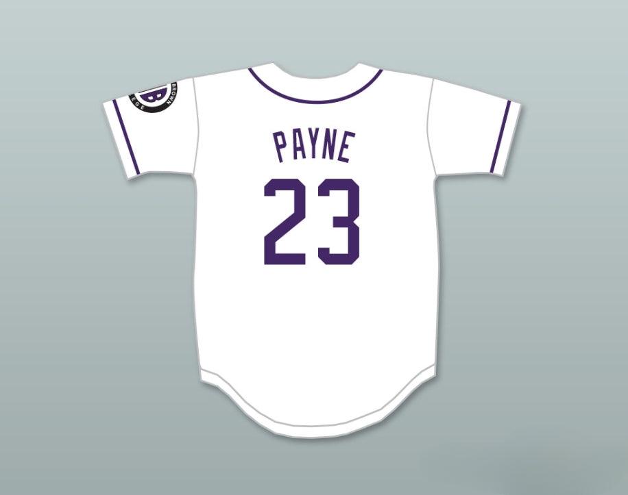 Custom Any Name Number MARTIN PAYNE 23 MORRIS BROWN COLLEGE WOLVERINES WHITE BASEBALL JERSEY Top Stitched S-6XL