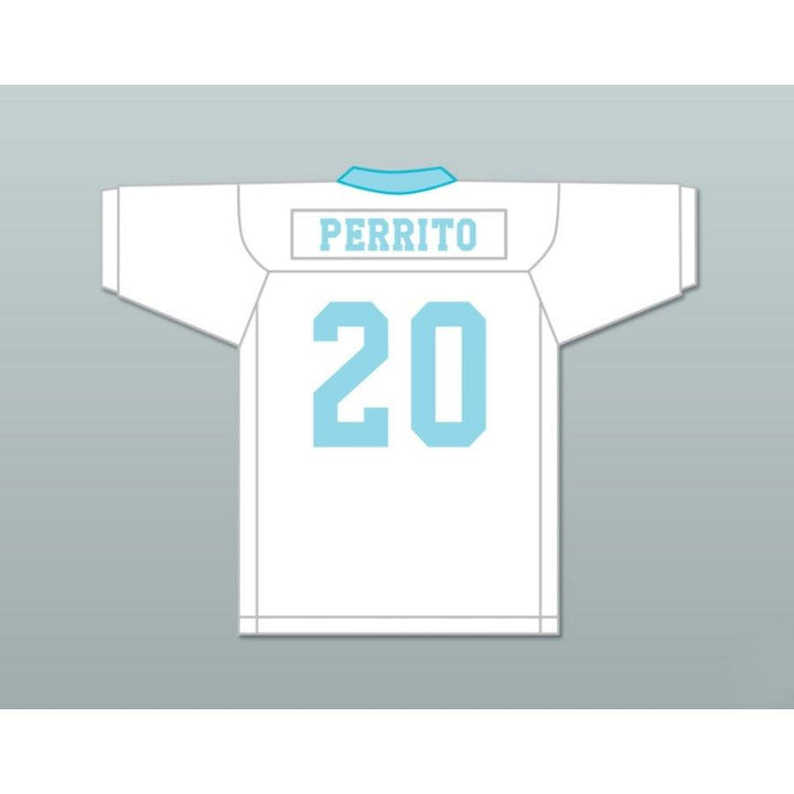 CUSTOM ANY Name Number PERRITO 20 SANTA MARTHA PERROS LIGHT Football Jersey Top Stitched S-6XL