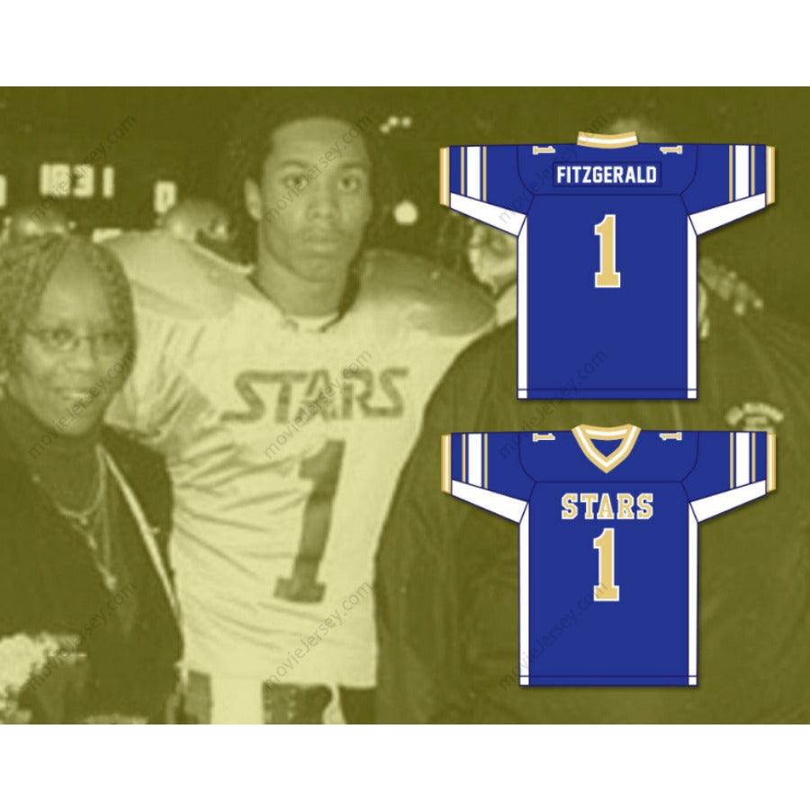 CUSTOM ANY Name Number LARRY FITZGERALD 1 ACADEMY OF HOLY ANGELS STARS Football Jersey Top Stitched S-6XL