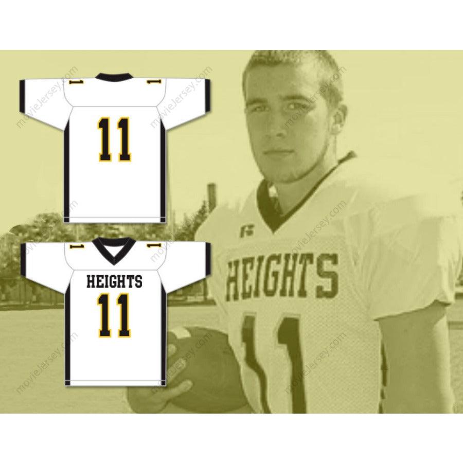 CUSTOM ANY Name Number CUSTOM HEIGHTS TRAVIS KELCE 11 HIGH SCHOOL TIGERS Football Jersey Top Stitched S-6XL